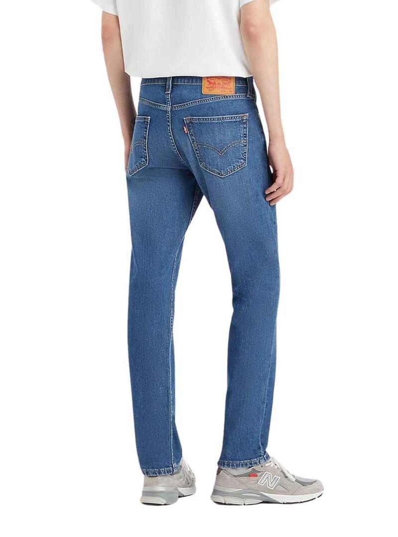 Pantaloni Jeans Levis 511 Slim Blu Medio