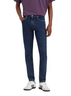 Pantaloni Jeans Levis 512 Slim Taper Scuro Uomo