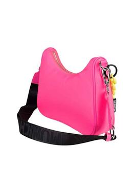 Borsa Munich Rosa Fucsia Baguette per Donna