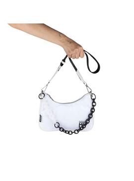 Borsa Baguette Munich Bianco per Donna