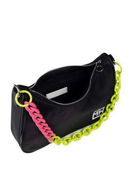Borsa Munich Baguette Nero per Donna