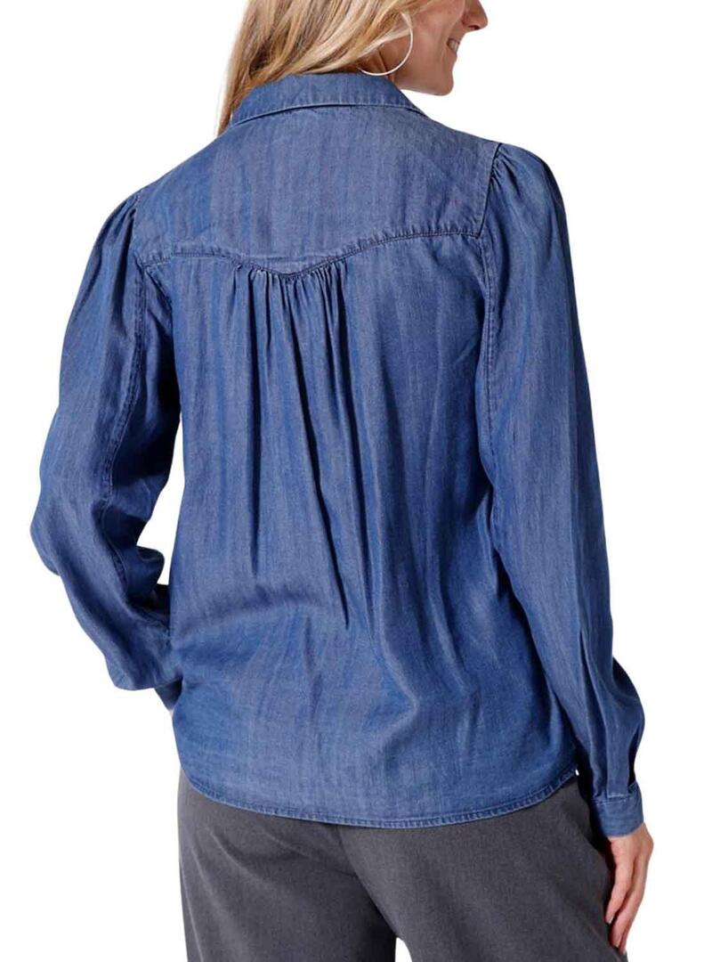 Blusa Naf Naf Denim per Donna