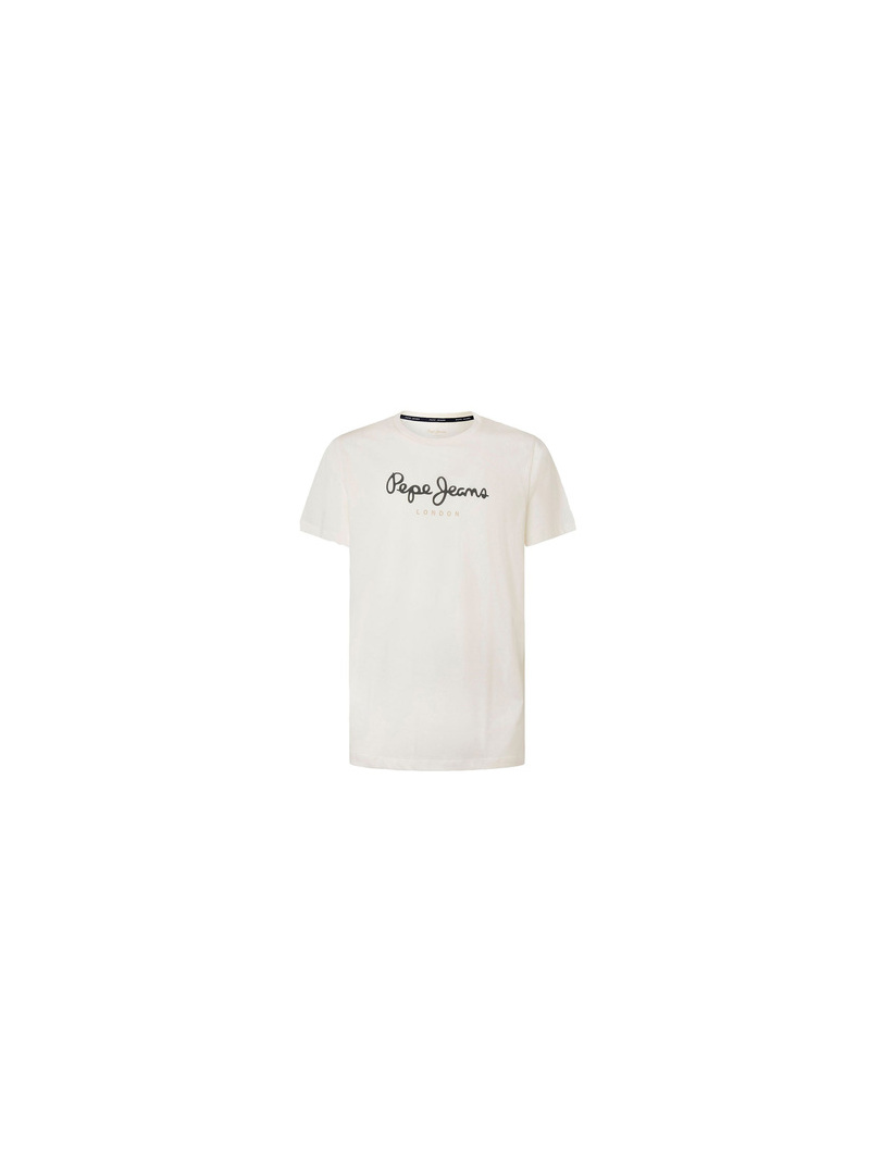 T-Shirt Pepe Jeans Eggo Bianco per Uomo