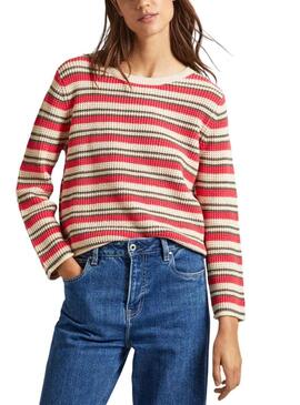 Pullover Pepe Jeans Gala Strisce per Donna