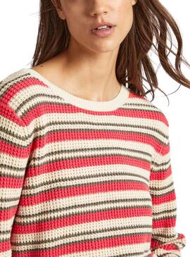 Pullover Pepe Jeans Gala Strisce per Donna