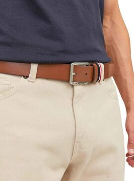 Cintura Jack & Jones Jacespo Marrone ClaroUomo