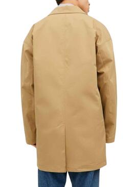 Trench Jack & Jones Piega Mac Beige Uomo