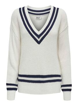 Maglia sola Ruth Loose Bianca per Donna