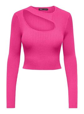 Top Only Meddi Sbircia Rosa per Donna