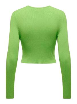 Top Only Meddi Sbirciatina Verde per Donna