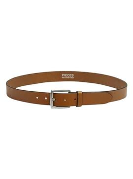 Cintura Pieces Club Camel per Donna