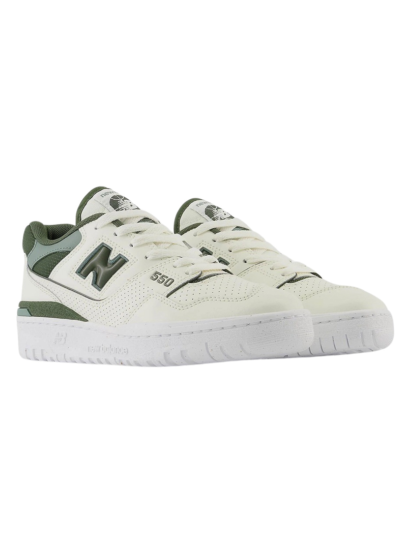 Sneakers New Balance BB550 Bianco Verde Donna