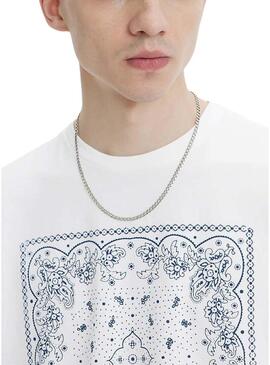 T-Shirt Levis Graphic Crewcollo Bianco per Uomo