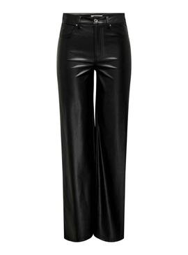 Pantaloni Only Madison Max Wide Nero per Donna