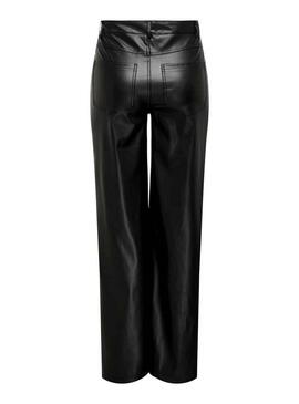 Pantaloni Only Madison Max Wide Nero per Donna