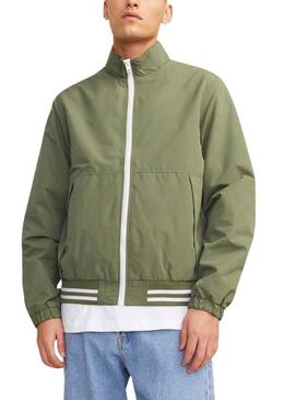 Giacca Jack & Jones Salita Bomber Verde Uomo