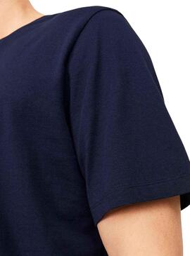 T-Shirt Jack & Jones Zuri Blu Navy Uomo