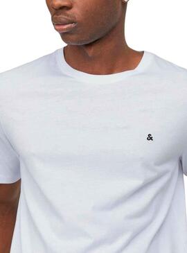 T-Shirt Jack & Jones Paulos Bianco per Uomo