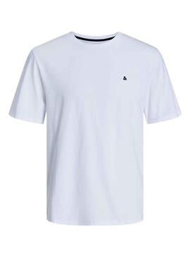 T-Shirt Jack & Jones Paulos Bianco per Uomo