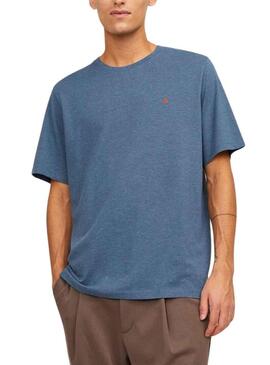 T-Shirt Jack & Jones Paolo Blu per Uomo
