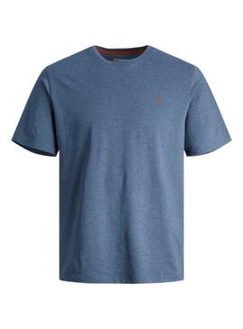 T-Shirt Jack & Jones Paolo Blu per Uomo