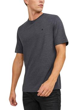 T-Shirt Jack & Jones Paulos Grigio per Uomo