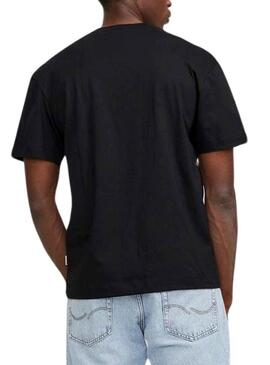 T-Shirt Jack & Jones Lucca Nero Uomo