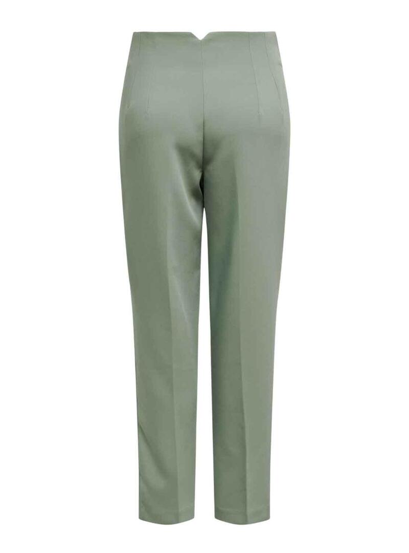 Pantaloni Only Raven Life Verde per Donna