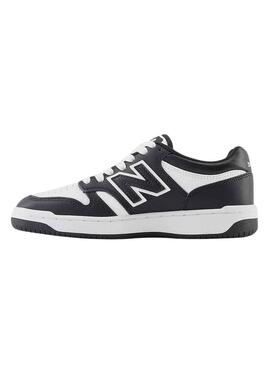 Scarpe New Balance 480 Bianche e Nere per Bambini.