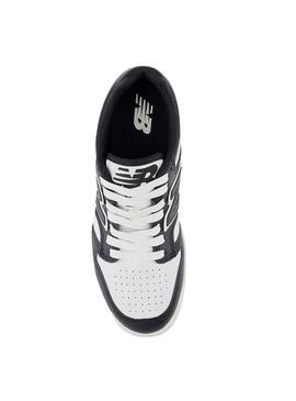 Scarpe New Balance 480 Bianche e Nere per Bambini.