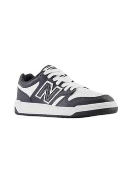 Sneakers New Balance 480 Bianco Nero per Bambinos