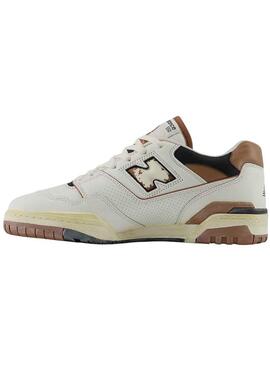 Sneakers New Balance BB550 Marrone e Bianco