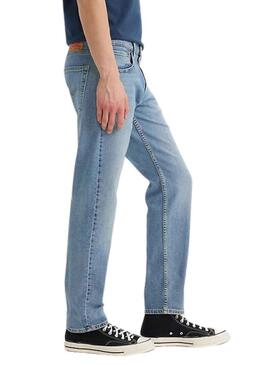 Pantaloni Jeans Levis 502 Taper Blu per Uomo