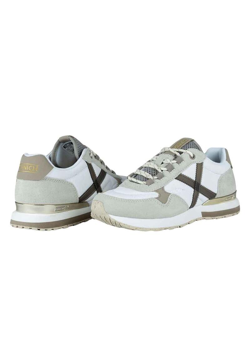 Sneakers Munich Sunset 47 Bianco per Donna