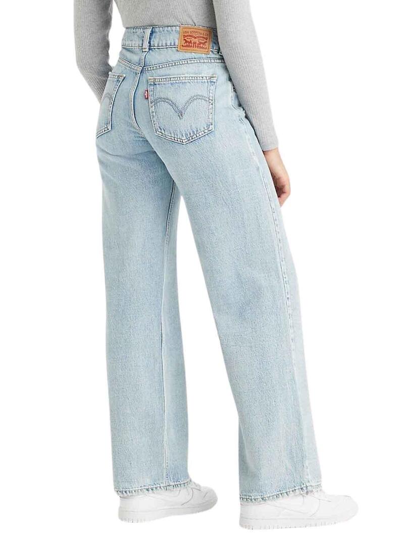 Pantaloni Jeans Levis Superridotto Loose per Donna
