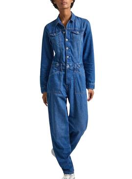 Jumpsuit Largo Pepe Jeans Denim per Donna