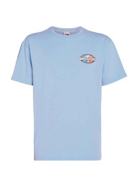 T-Shirt Tommy Jeans Reg Boardsports Blu Uomo