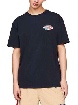 T-Shirt Tommy Jeans Boardsport Blu Navy Uomo