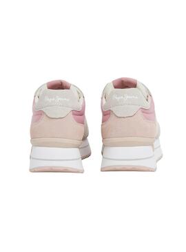 Sneakers Pepe Jeans Rusper Gelatina Rosa per Donna