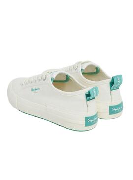 Scarpa Pepe Jeans Allen Band Bianca per Donna