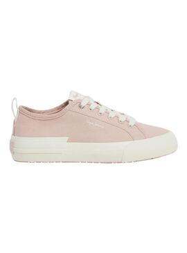 Sneakers Pepe Jeans Allit Fascia Rosa per Donna