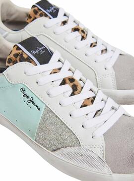 Sneakers Pepe Jeans Lane Shine Animal Print