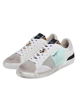 Sneakers Pepe Jeans Lane Shine Animal Print