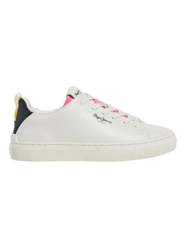 Sneakers Pepe Jeans Camden Street Bianco e Azul