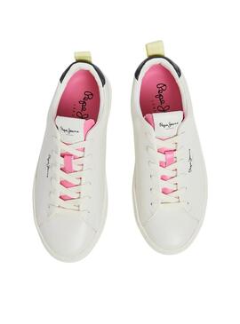 Sneakers Pepe Jeans Camden Street Bianco e Azul