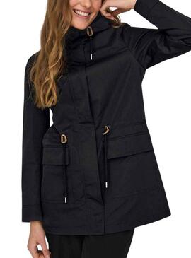 Parka Only Louise Nero per Donna