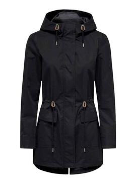 Parka Only Louise Nero per Donna