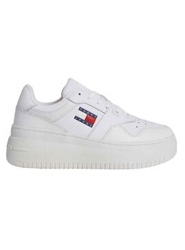 Sneakers Tommy Jeans Retro Cestino Bianco Donna