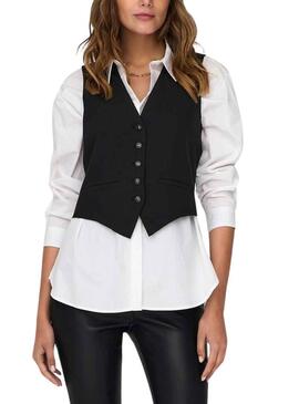 Gilet Only Diana Nero per Donna