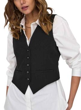 Gilet Only Diana Nero per Donna